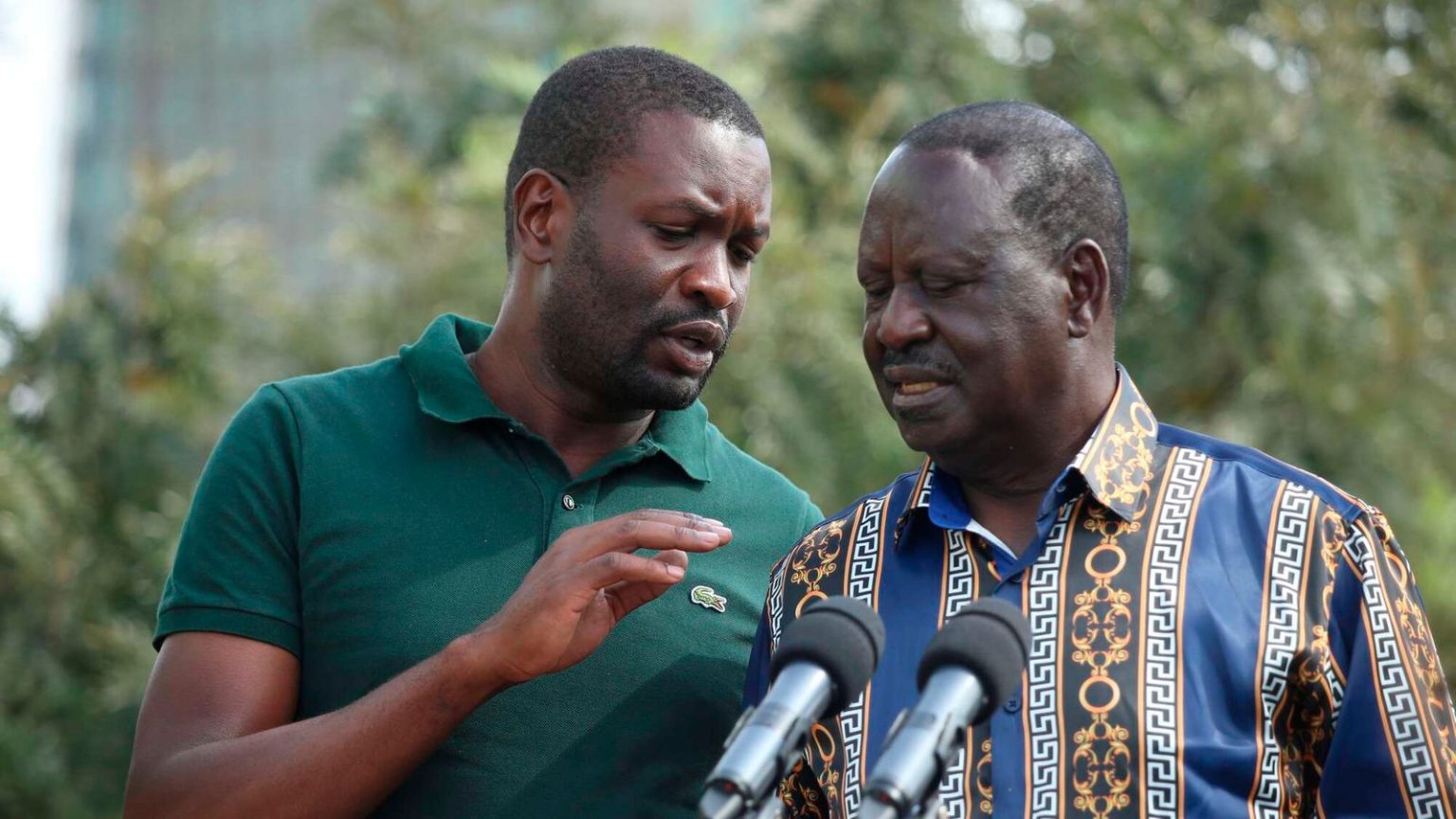 ‘Not you, Edwin. Sit down’: Day Raila stopped Sifuna from quitting SG post