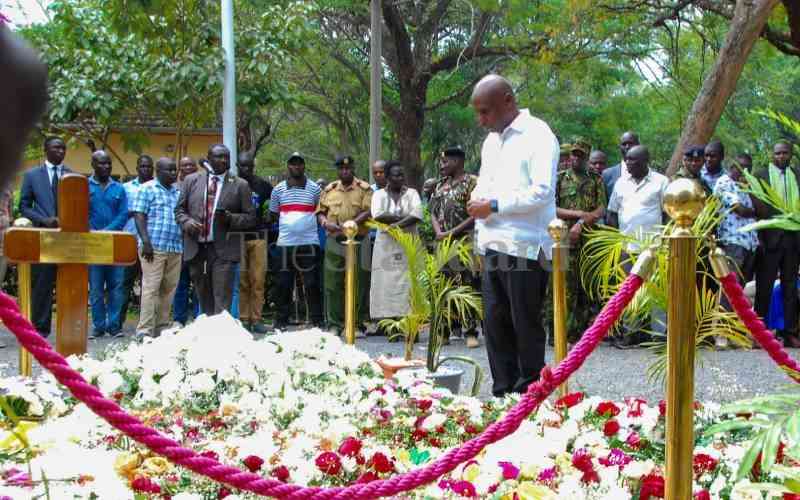 'He promised we'd meet after India': Gideon Moi remembers Raila's last words 'He promised we'd meet after India': Gideon Moi remembers Raila's last words