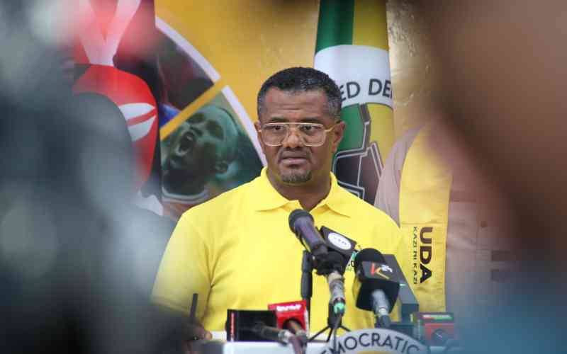 'My remarks were a figure of speech,' Hassan Omar tells IEBC 'My remarks were a figure of speech,' Hassan Omar tells IEBC