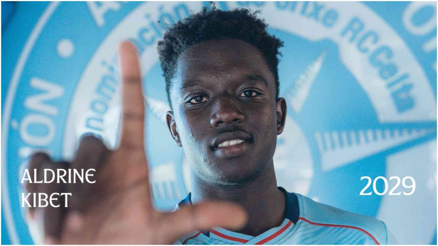 Celta Vigo confirm signing of Kenyan U20 midfielder Aldrine Kibet on four-year deal