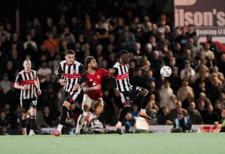 Grimsby Town fined Sh3.4 million for fielding ineligible Kenyan midfielder Clarke Oduor in Carabao Cup win over Man United