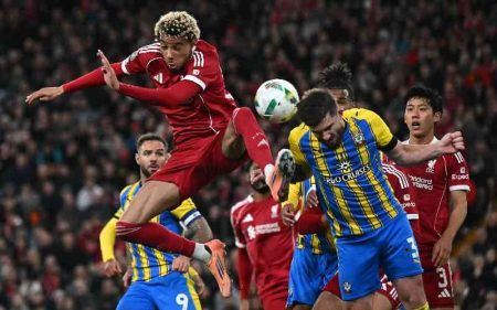 'Stupid' red card, Ekitike apologises to Liverpool fans