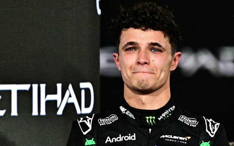 Tearful Norris completes ‘long journey’ to become F1 world champion Tearful Norris completes 'long journey' to become F1 world champion