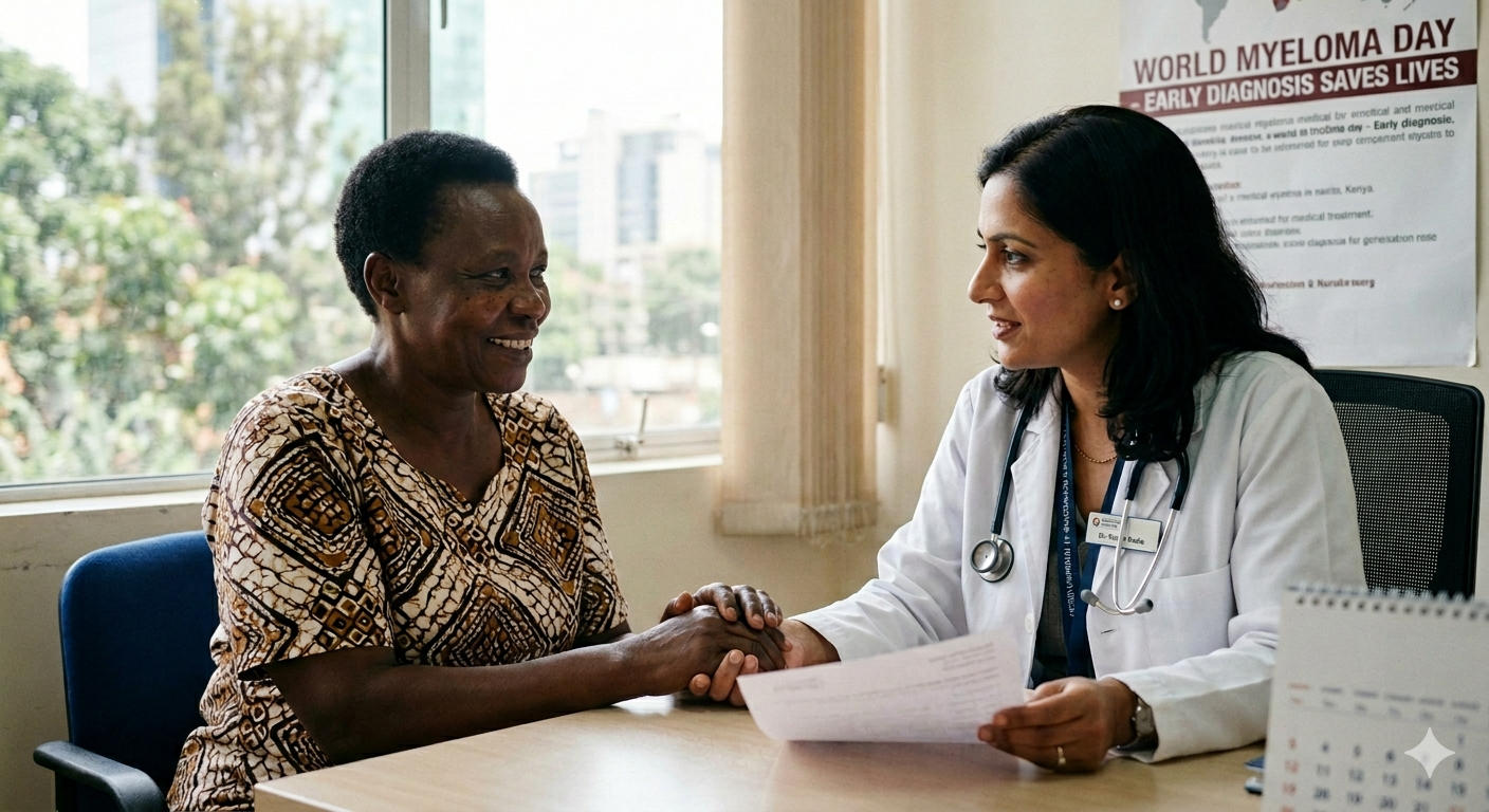 A second chance at life: Why early diagnosis is key in fight against multiple myeloma A second chance at life: Why early diagnosis is key in fight against multiple myeloma