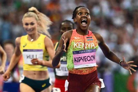 A woman of faith, Kipyegon aims to run sub-four minutes in the Mile