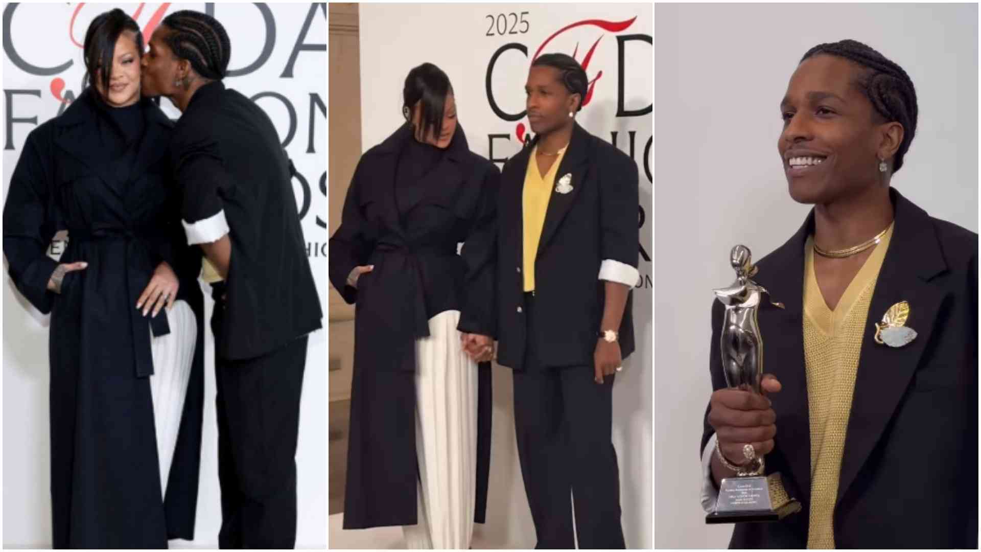 A$AP Rocky credits Rihanna after being crowned crowned the Fashion Icon of the Year A$AP Rocky credits Rihanna after being crowned crowned the Fashion Icon of the Year