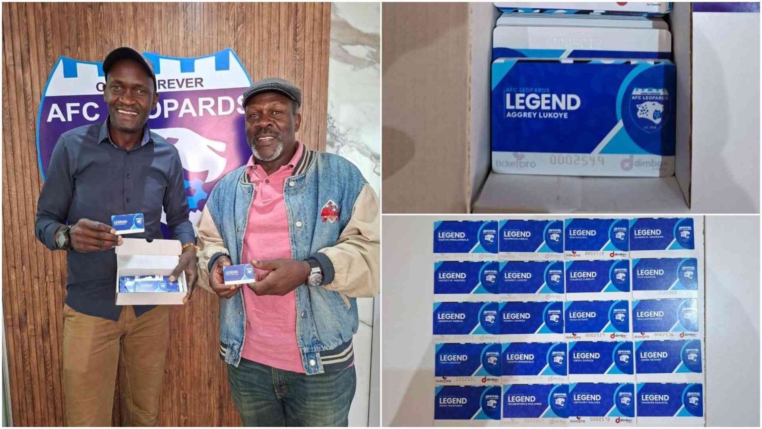 AFC Leopards celebrate legends with lifetime digital stadium access for matches