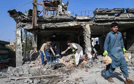Afghans return home to rubble, hoping truce holds with Pakistan