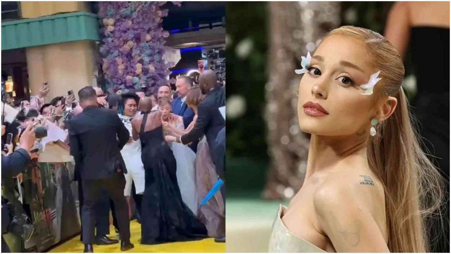 Ariana Grande assaulted in Singapore by infamous 'Pyjama Man' fan during 'Wicked: For Good' premiere