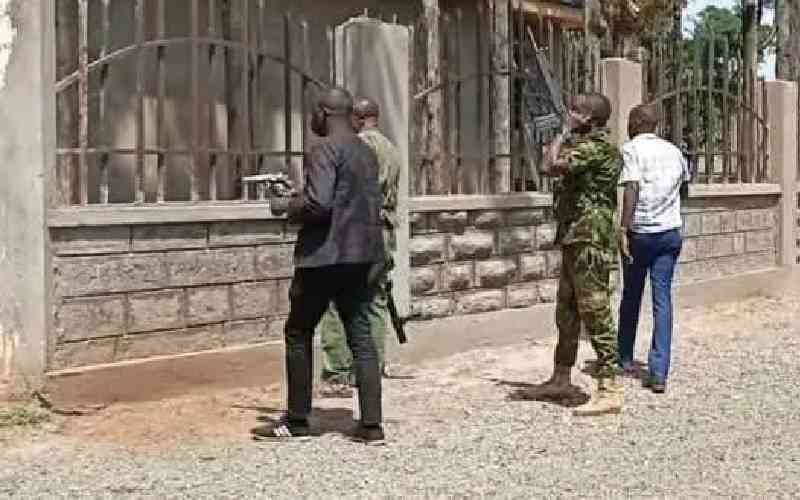 Arrest of five suspects linked to Kasipul murder leaves DCI officers nursing injuries Arrest of five suspects linked to Kasipul murder leaves DCI officers nursing injuries