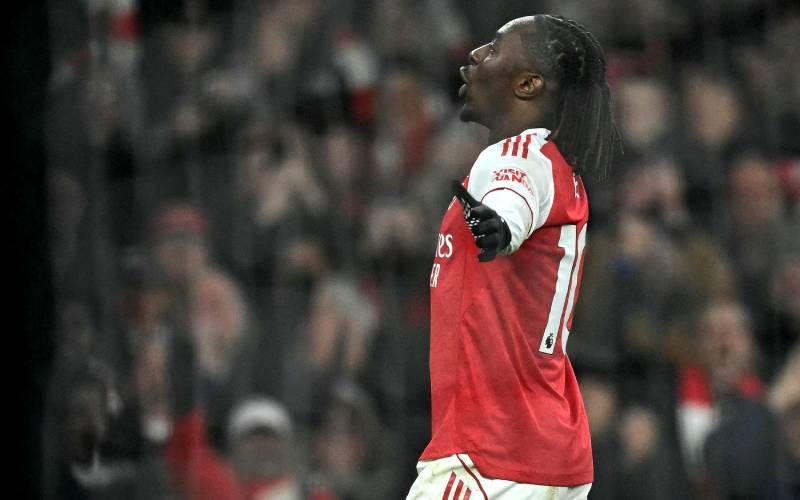 Arsenal’s Eze revels in ‘special’ hat-trick after destroying Spurs Arsenal's Eze revels in 'special' hat-trick after destroying Spurs
