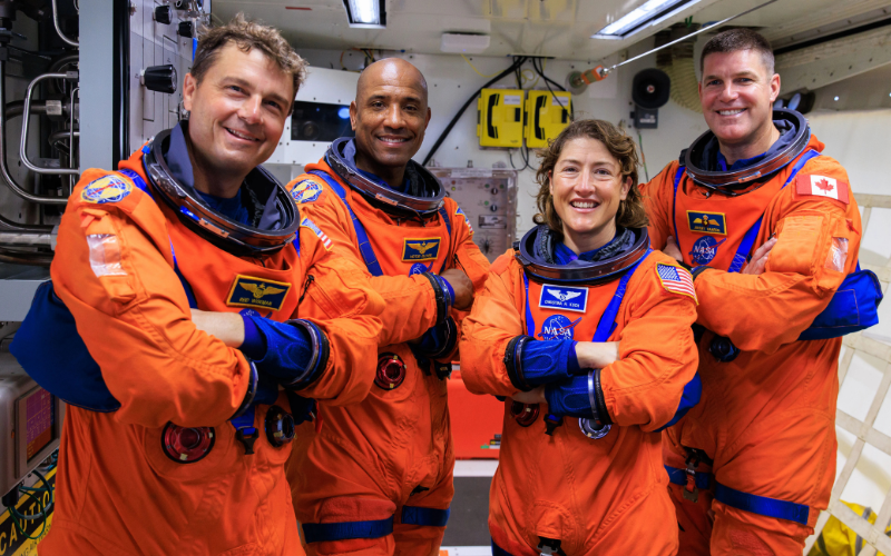 Artemis II crew reflect on record-breaking Moon voyage in first public appearance Artemis II crew reflect on record-breaking Moon voyage in first public appearance