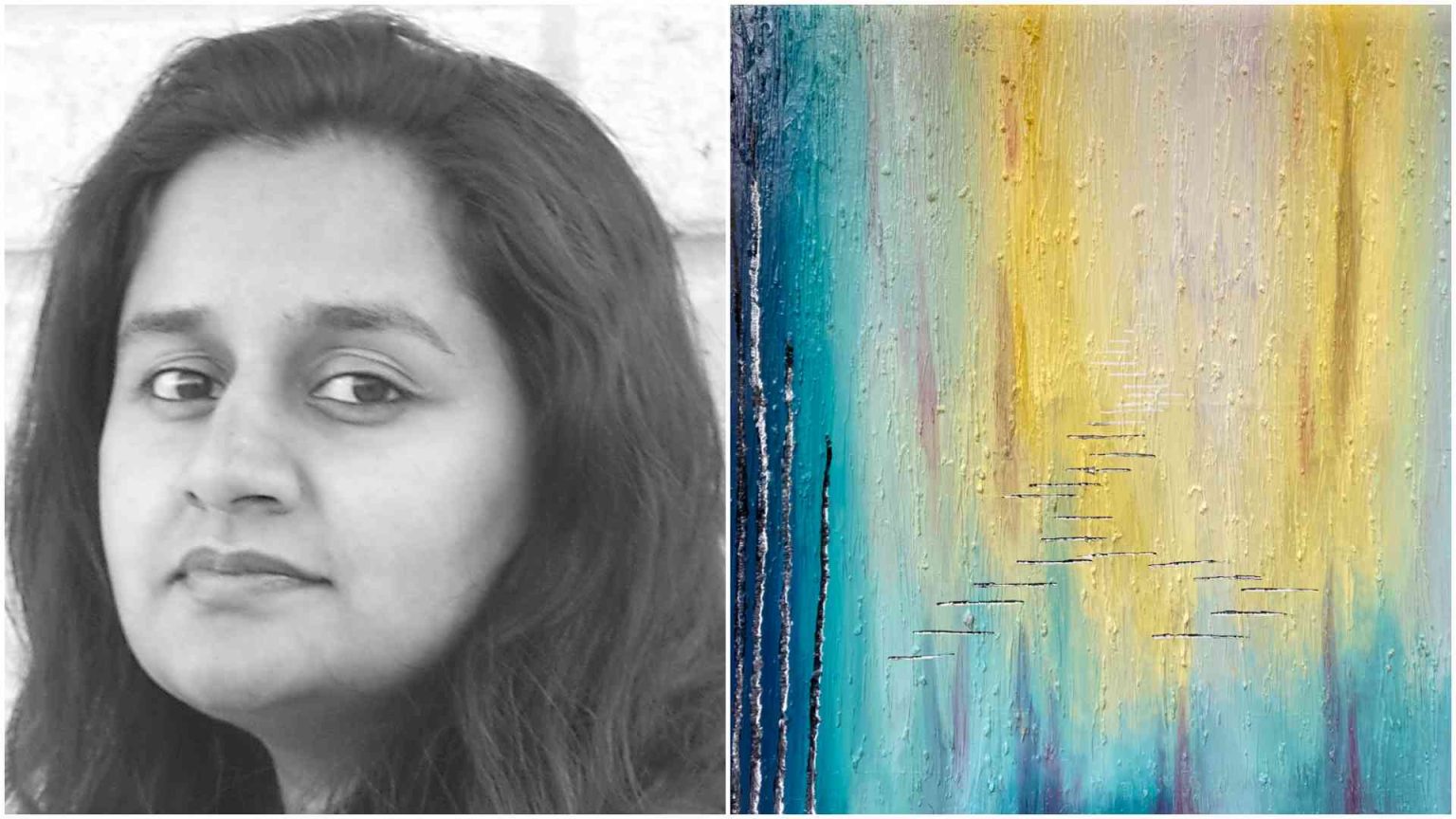 Artist Gemini Vaghela blends traditional and digital art to explore identity, culture