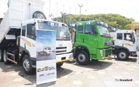 Auto firm eyes regional market with new trucks