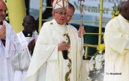 Baragoi widow who made Pope Francis beaded mitre, mourns his death