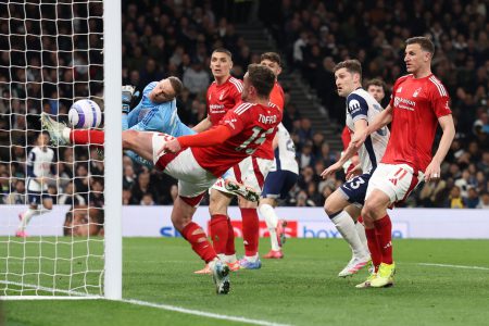Battling Forest see off Spurs to boost Champions League hopes