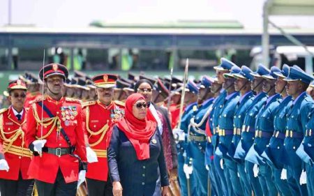 Birds of a feather: Samia flanked by presidents with tainted records