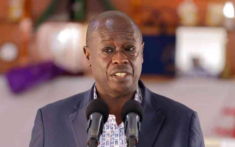 Blame Ruto for high fuel prices, says Gachagua Blame Ruto for high fuel prices, says Gachagua