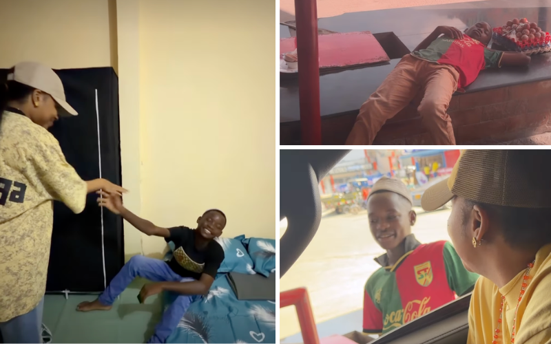 Bongo star Nandy gifts egg vendor Sh5,000, returns to find business thriving Bongo star Nandy gifts egg vendor Sh5,000, returns to find business thriving