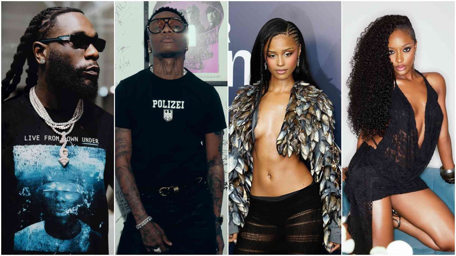Burna Boy, Wizkid, Tyla, Ayra Starr, lead African acts nominated for 2026 Grammy Awards Burna Boy, Wizkid, Tyla, Ayra Starr, lead African acts nominated for 2026 Grammy Awards