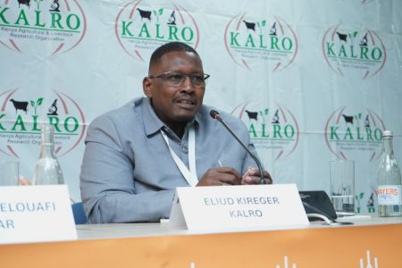 Kenya Agricultural & Livestock Research Organization (KALRO) Director General Eliud Kireger