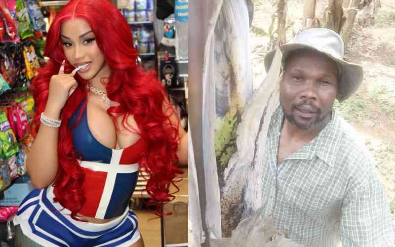 Cardi b reacts to Kenyan TikToker Khesir Johnson, lip syncing to her song Cardi b reacts to Kenyan TikToker Khesir Johnson, lip syncing to her song
