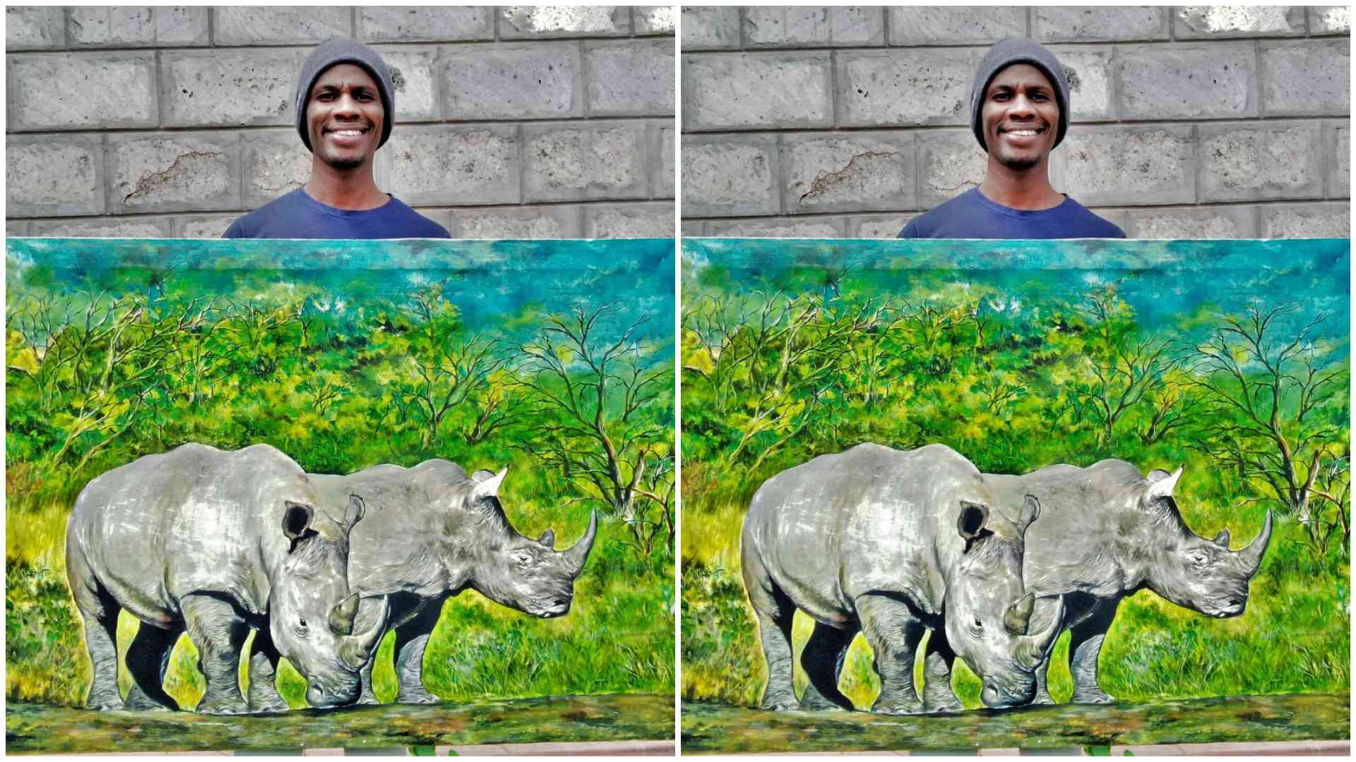 Charles Ng’eno: How wildlife art is helping champion conservation in Kenya Charles Ng'eno: How wildlife art is helping champion conservation in Kenya