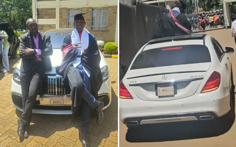 Cherangany: Village celebrates first-ever degree holder with grand homecoming Cherangany: Village celebrates first-ever degree holder with grand homecoming