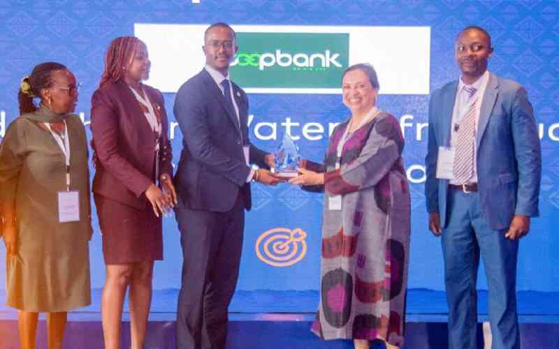 Co-op Bank wins Water Finance Award as funding gap endures Co-op Bank wins Water Finance Award as funding gap endures
