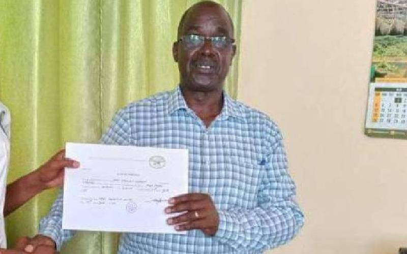 Court declares John Chebochok unfit to hold public office Court declares John Chebochok unfit to hold public office