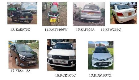 DCI warns of spike in vehicle theft across Kenya