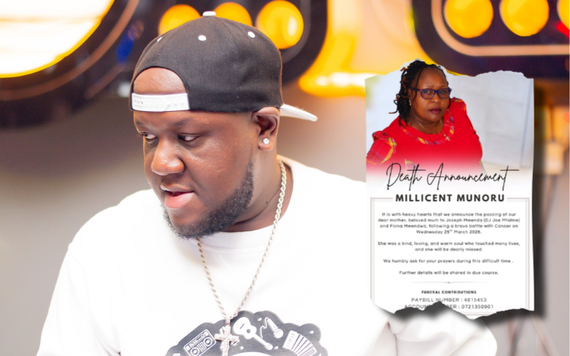 DJ Joe Mfalme mourns mother’s death after cancer battle DJ Joe Mfalme mourns mother's death after cancer battle
