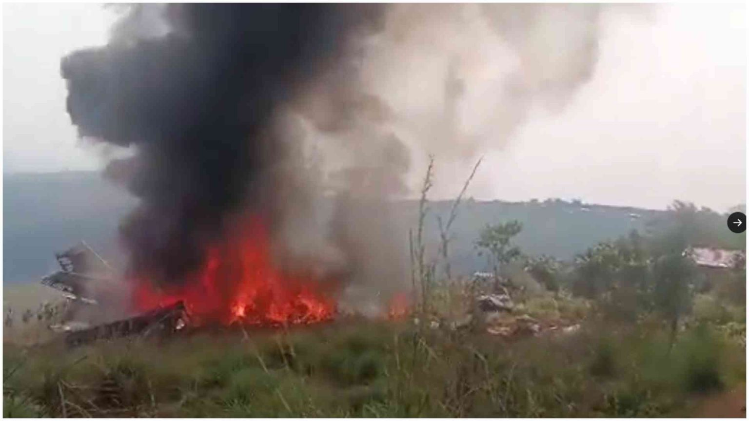 DR Congo plane crash kills 14, including two senior military officials DR Congo plane crash kills 14, including two senior military officials
