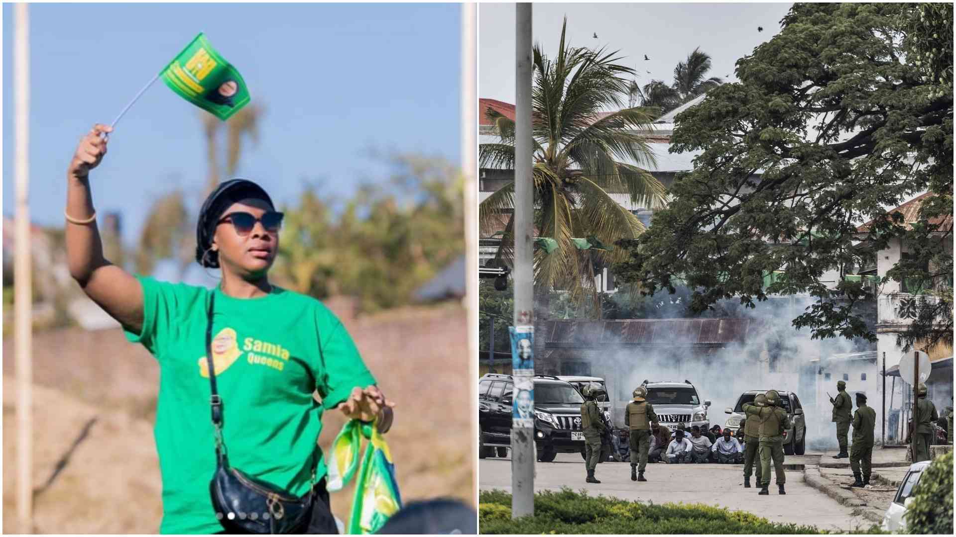 Diamond Platnumz’s sister Queen Darleen blasted for mocking Tanzanian protesters: ‘Ningewavunja miguu’ Diamond Platnumz's sister Queen Darleen blasted for mocking Tanzanian protesters: 'Ningewavunja miguu'