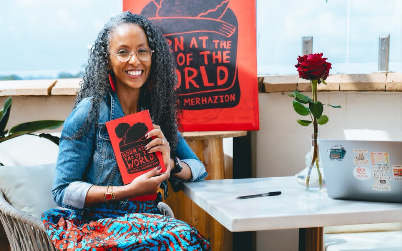 Donica Merhazion: Born in prison, now telling her parents’ story through fiction Donica Merhazion: Born in prison, now telling her parents' story through fiction