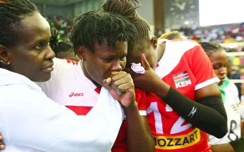 Egypt break Kenyans’ hearts as Malkia Strikers surrender title Egypt break Kenyans' hearts as Malkia Strikers surrender title