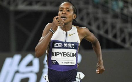 Faith Kipyegon narrowly misses 1000m world record in Xiamen DL