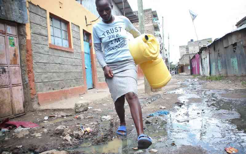 Fear of diseases outbreak as Kayole residents demand fixing of broken sewage Fear of diseases outbreak as Kayole residents demand fixing of broken sewage