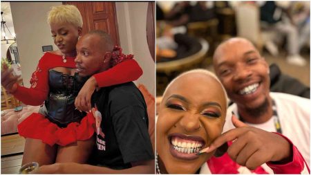 Femi One introduces her actor boyfriend to the world in sweet birthday tribute.