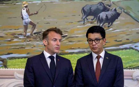 French president announces economic deals with Madagascar