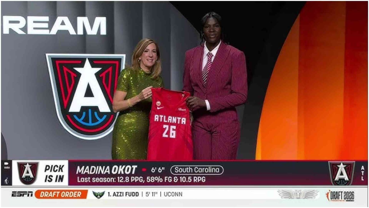 From Mumias to the WNBA! Madina Okot makes history with Atlanta Dream draft