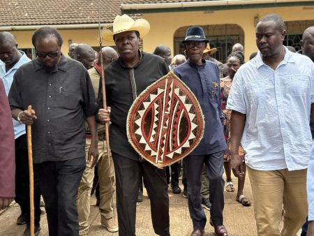 From Western with Love: Eugene leads Luhya delegation to honour Raila Odinga