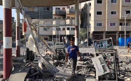 Gaza rescuers say 44 killed as Israel steps up offensive