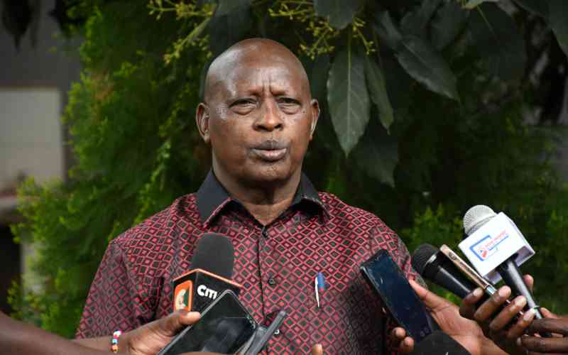 Governor Kahiga’s art is talking too much and spewing nonsense Governor Kahiga's art is talking too much and spewing nonsense