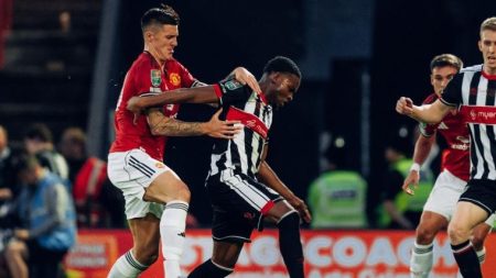 Grimsby Town fined Sh3.4 million for fielding ineligible Kenyan midfielder Clarke Oduor in Carabao Cup win over Man United
