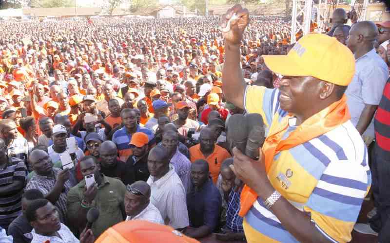 Had Raila been power hungry, Kenya would be a battlefield Had Raila been power hungry, Kenya would be a battlefield