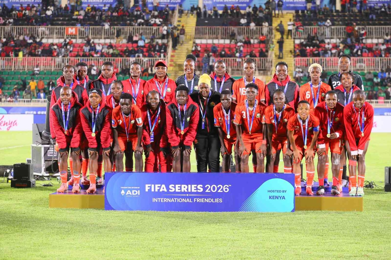 Harambee Starlets fall to Matildas in Fifa Series final