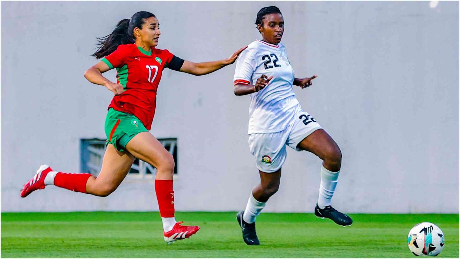 Harambee Starlets suffer heavy defeat in friendly vs Morocco