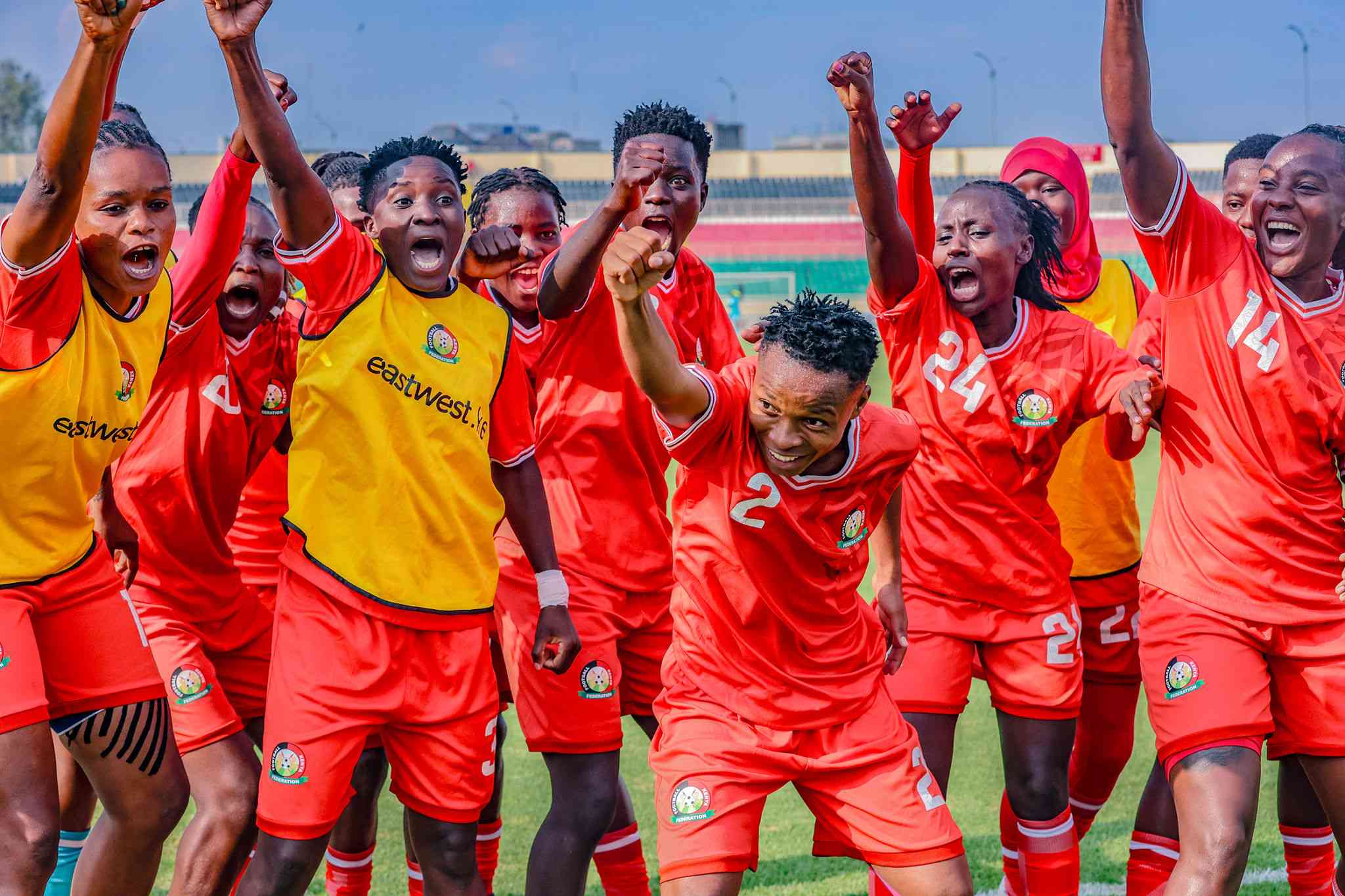 Harambee Starlets up seven spots to 133 in latest FIFA rankings Harambee Starlets up seven spots to 133 in latest FIFA rankings