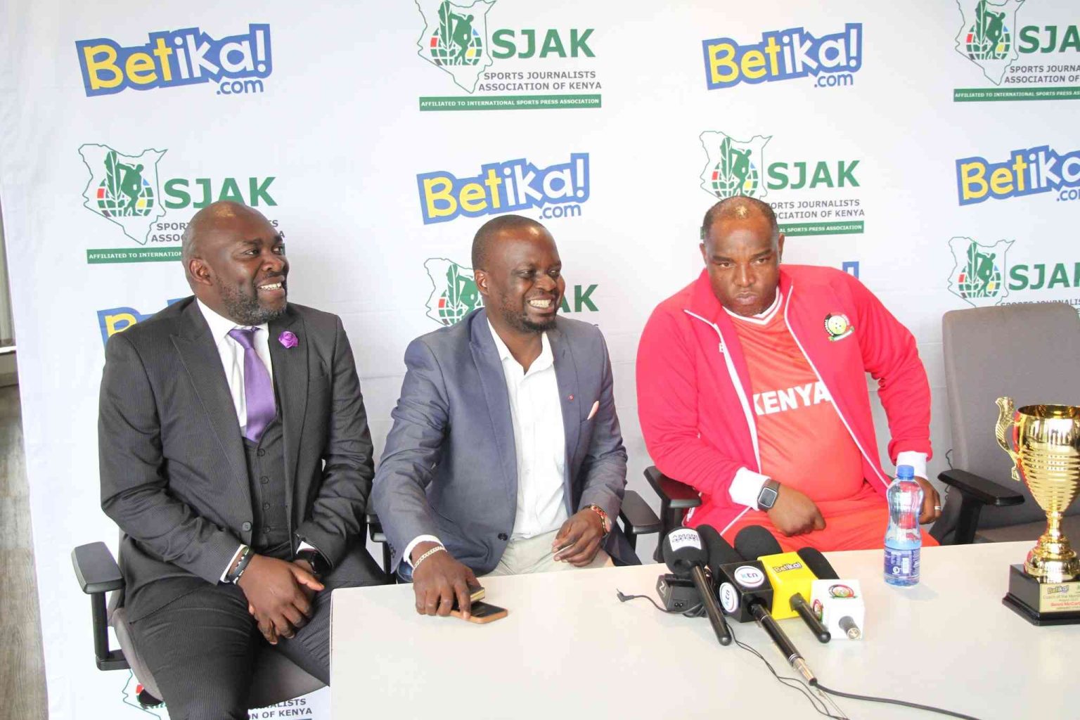 Harambee Stars' Benni McCarthy crowned coach of the month